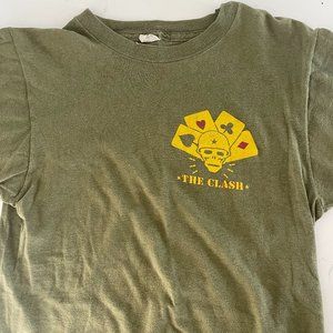 Vintage 80s: The Clash "Combat Rock" T-Shirt (Small) - extremely soft